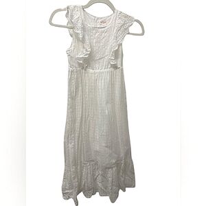 Cat And JACK Tiered Ruffle Summer Dress L